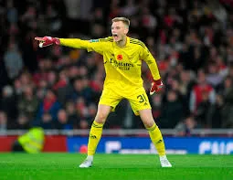 Keeper Karl Jakob Hein, Estlands eerste doelman, tijdens zijn periode bij Real Valladolid